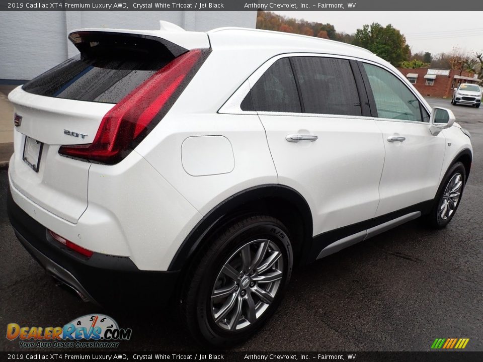 2019 Cadillac XT4 Premium Luxury AWD Crystal White Tricoat / Jet Black Photo #3