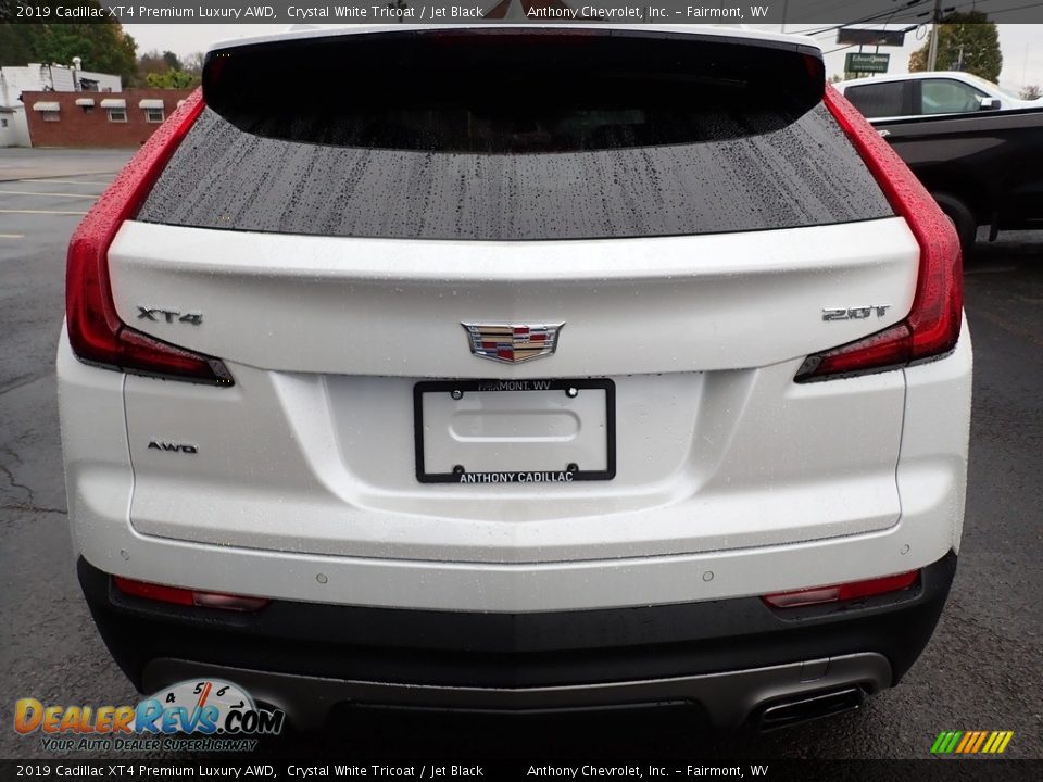 2019 Cadillac XT4 Premium Luxury AWD Crystal White Tricoat / Jet Black Photo #4