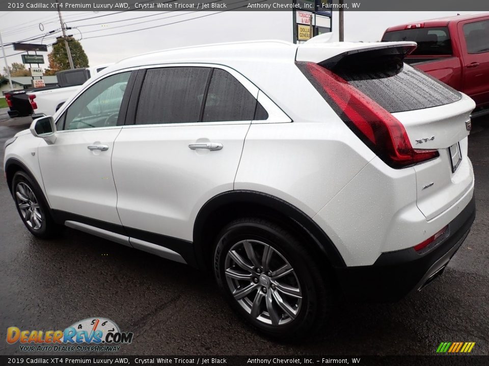 2019 Cadillac XT4 Premium Luxury AWD Crystal White Tricoat / Jet Black Photo #6
