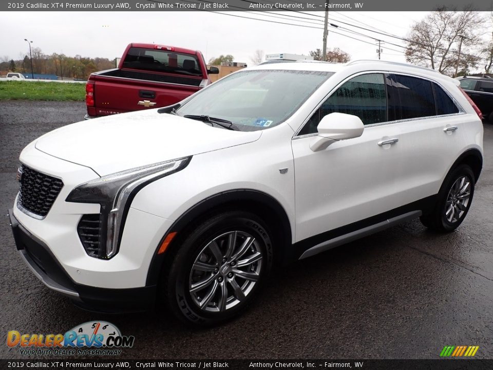 2019 Cadillac XT4 Premium Luxury AWD Crystal White Tricoat / Jet Black Photo #8