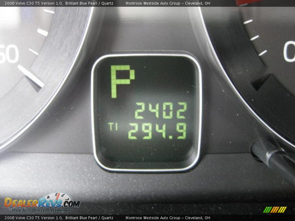 2008 Volvo C30 T5 Version 1.0 Brilliant Blue Pearl / Quartz Photo #19