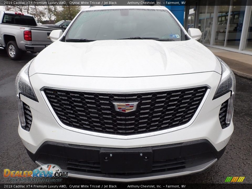 2019 Cadillac XT4 Premium Luxury AWD Crystal White Tricoat / Jet Black Photo #9