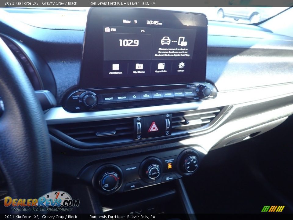 2021 Kia Forte LXS Gravity Gray / Black Photo #17