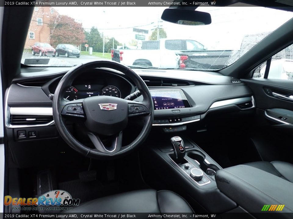 2019 Cadillac XT4 Premium Luxury AWD Crystal White Tricoat / Jet Black Photo #13