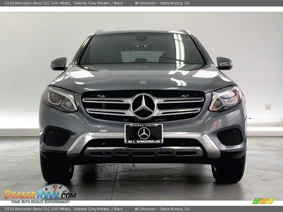 2019 Mercedes-Benz GLC 300 4Matic Selenite Grey Metallic / Black Photo #2