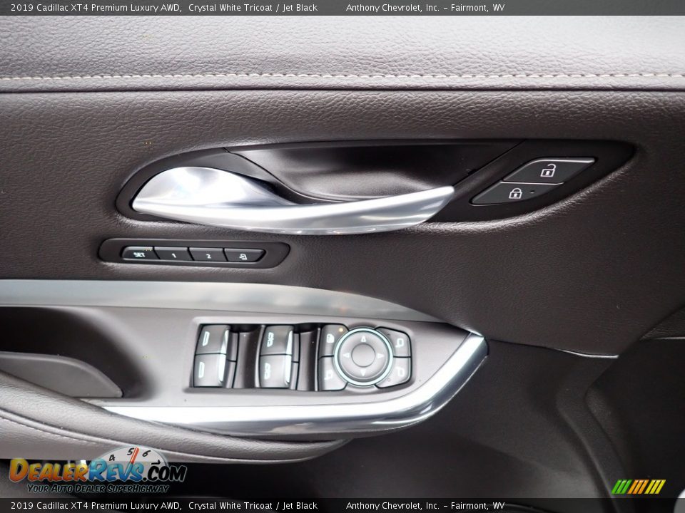 2019 Cadillac XT4 Premium Luxury AWD Crystal White Tricoat / Jet Black Photo #14
