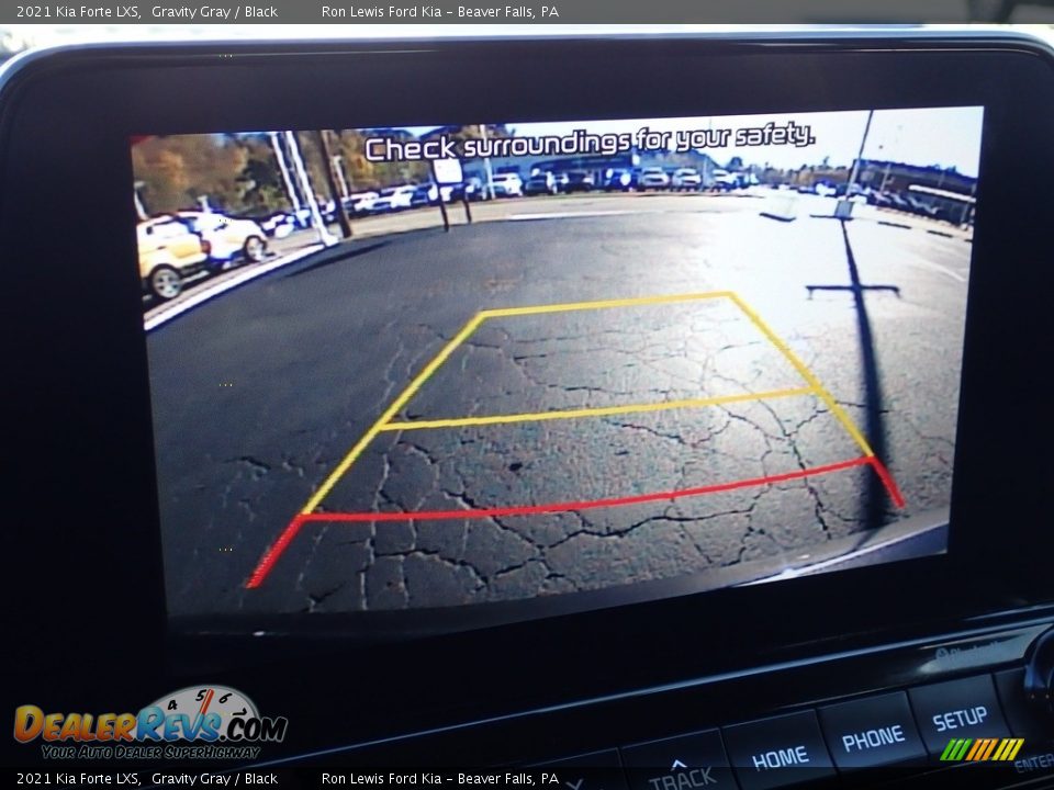 2021 Kia Forte LXS Gravity Gray / Black Photo #20