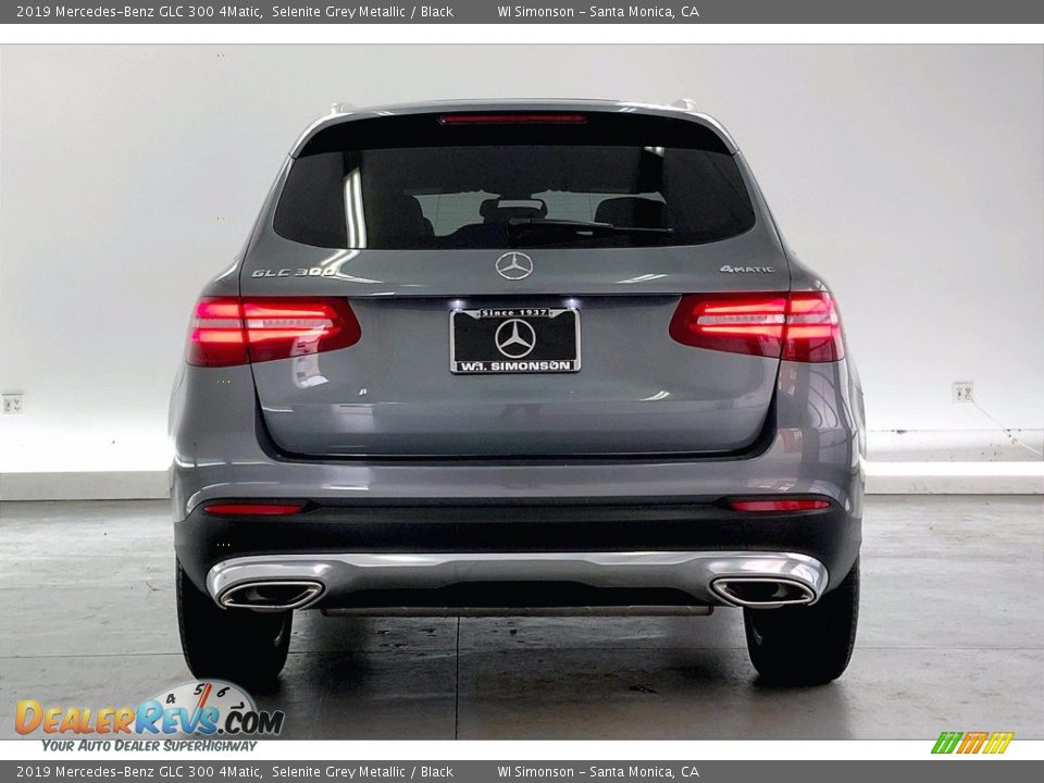 2019 Mercedes-Benz GLC 300 4Matic Selenite Grey Metallic / Black Photo #3