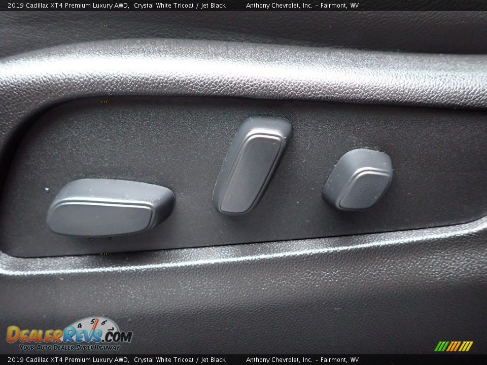 2019 Cadillac XT4 Premium Luxury AWD Crystal White Tricoat / Jet Black Photo #16