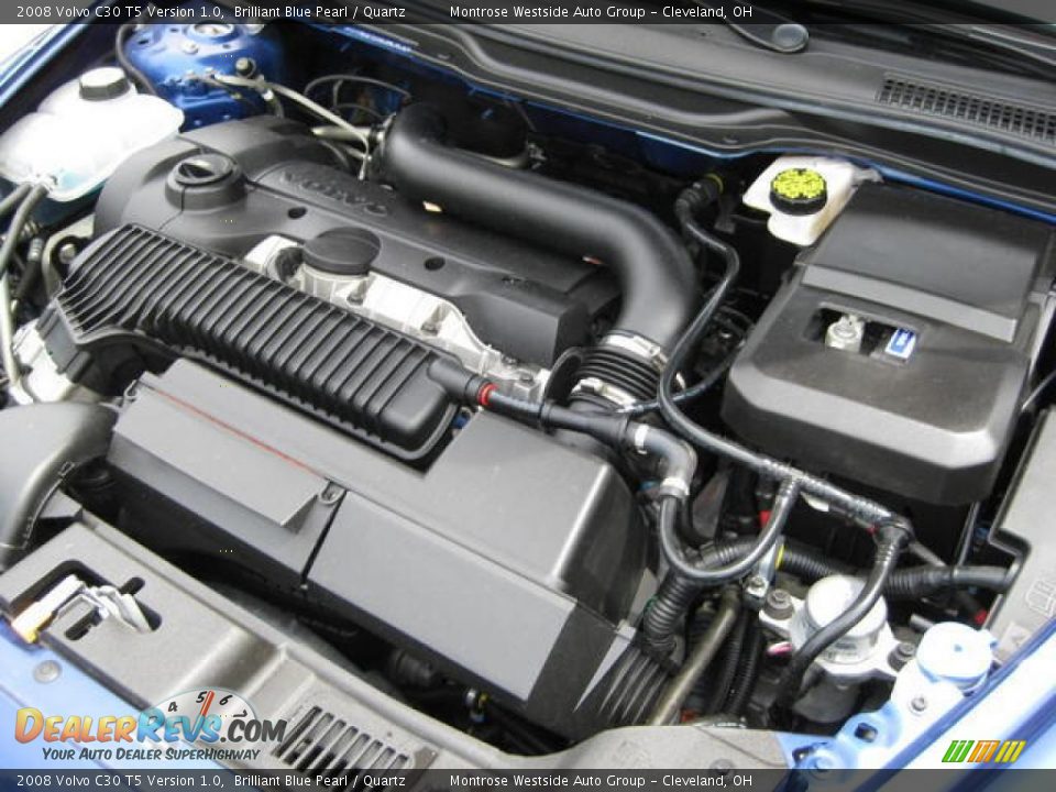 2008 Volvo C30 T5 Version 1.0 Brilliant Blue Pearl / Quartz Photo #21