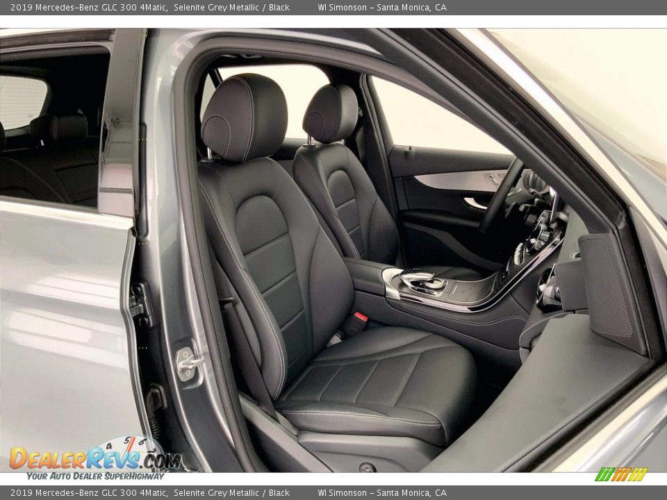 2019 Mercedes-Benz GLC 300 4Matic Selenite Grey Metallic / Black Photo #6