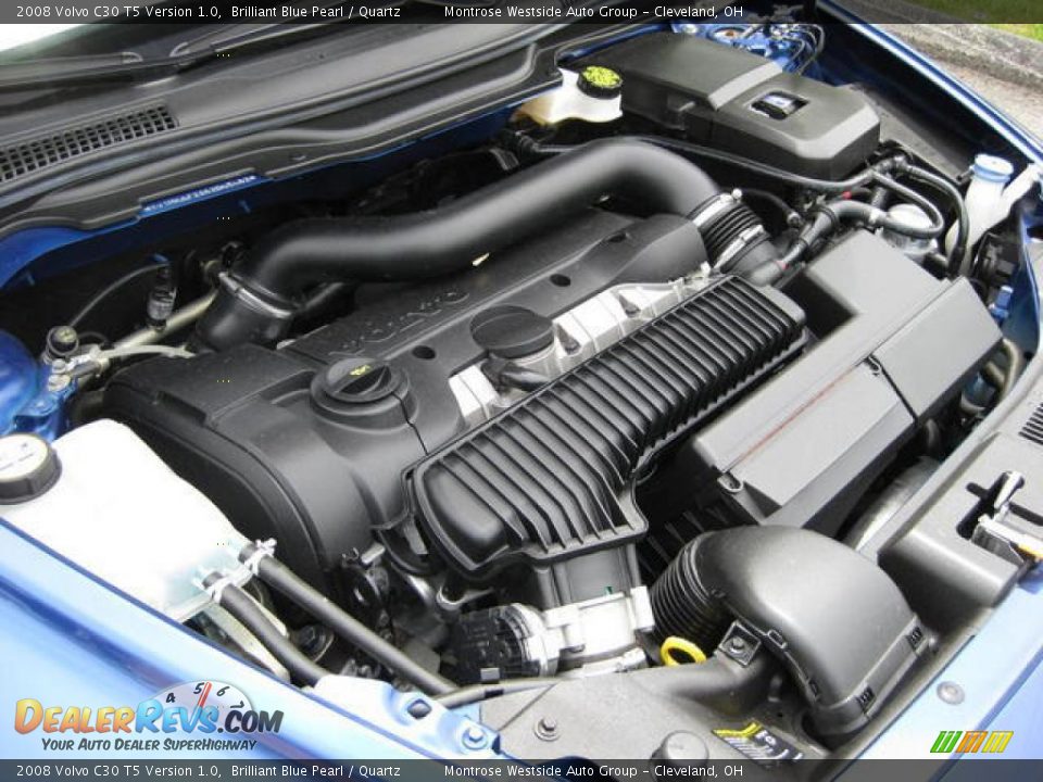 2008 Volvo C30 T5 Version 1.0 Brilliant Blue Pearl / Quartz Photo #22