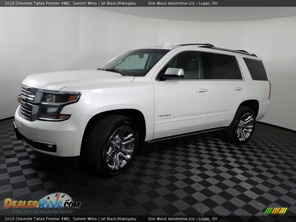 2019 Chevrolet Tahoe Premier 4WD Summit White / Jet Black/Mahogany Photo #11