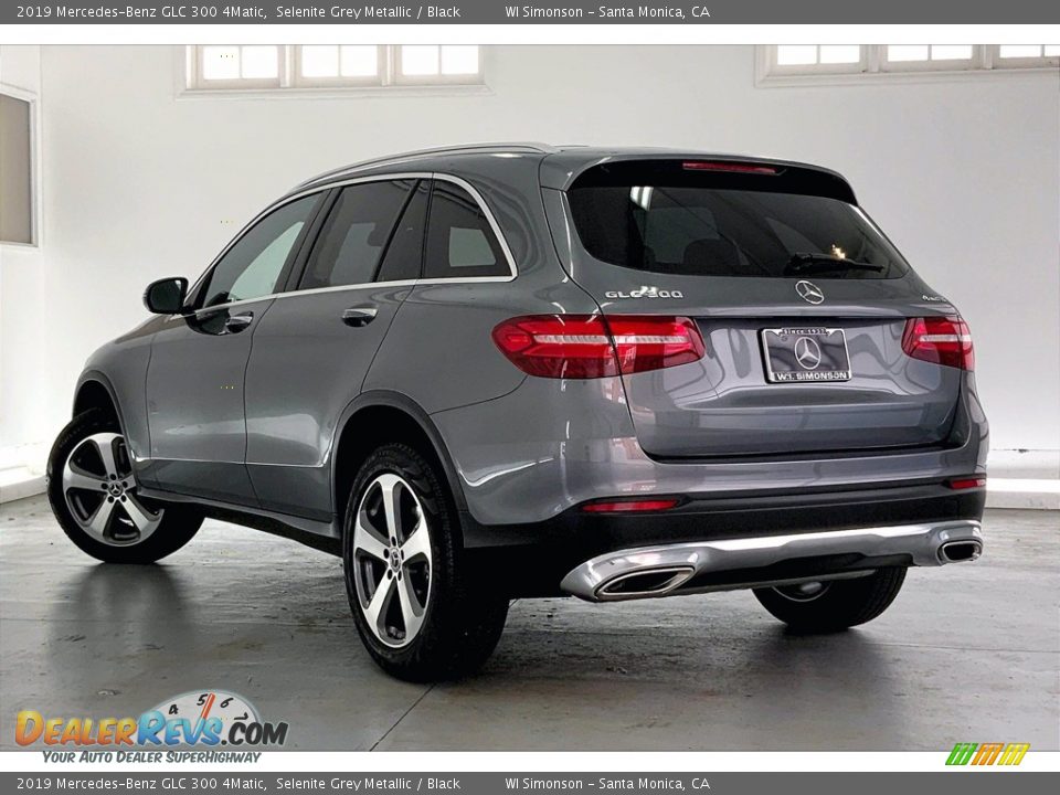2019 Mercedes-Benz GLC 300 4Matic Selenite Grey Metallic / Black Photo #10