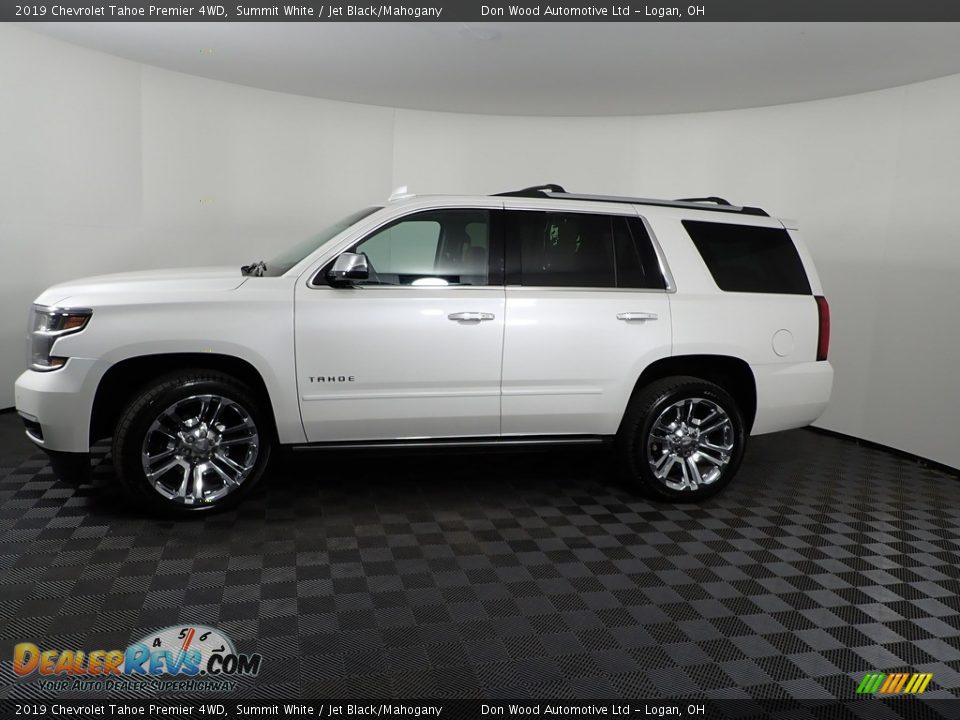 2019 Chevrolet Tahoe Premier 4WD Summit White / Jet Black/Mahogany Photo #12