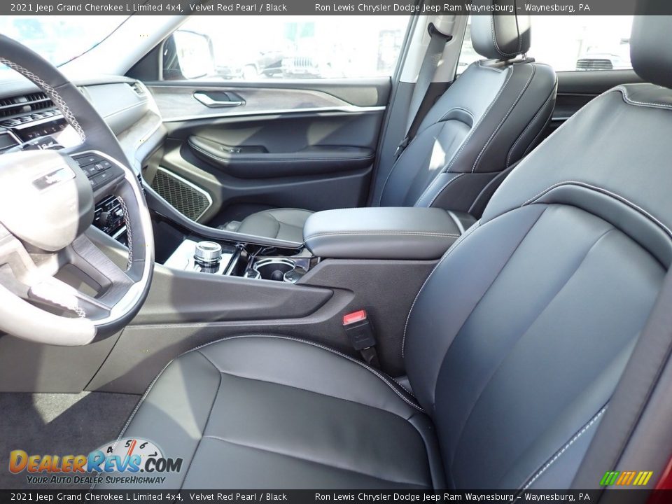 2021 Jeep Grand Cherokee L Limited 4x4 Velvet Red Pearl / Black Photo #11