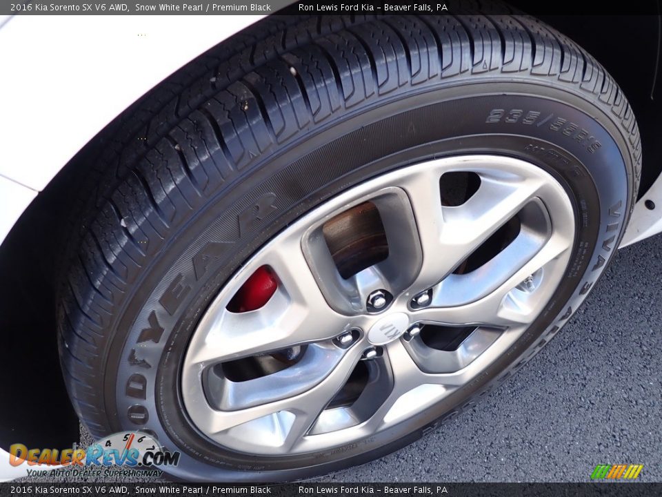 2016 Kia Sorento SX V6 AWD Wheel Photo #10