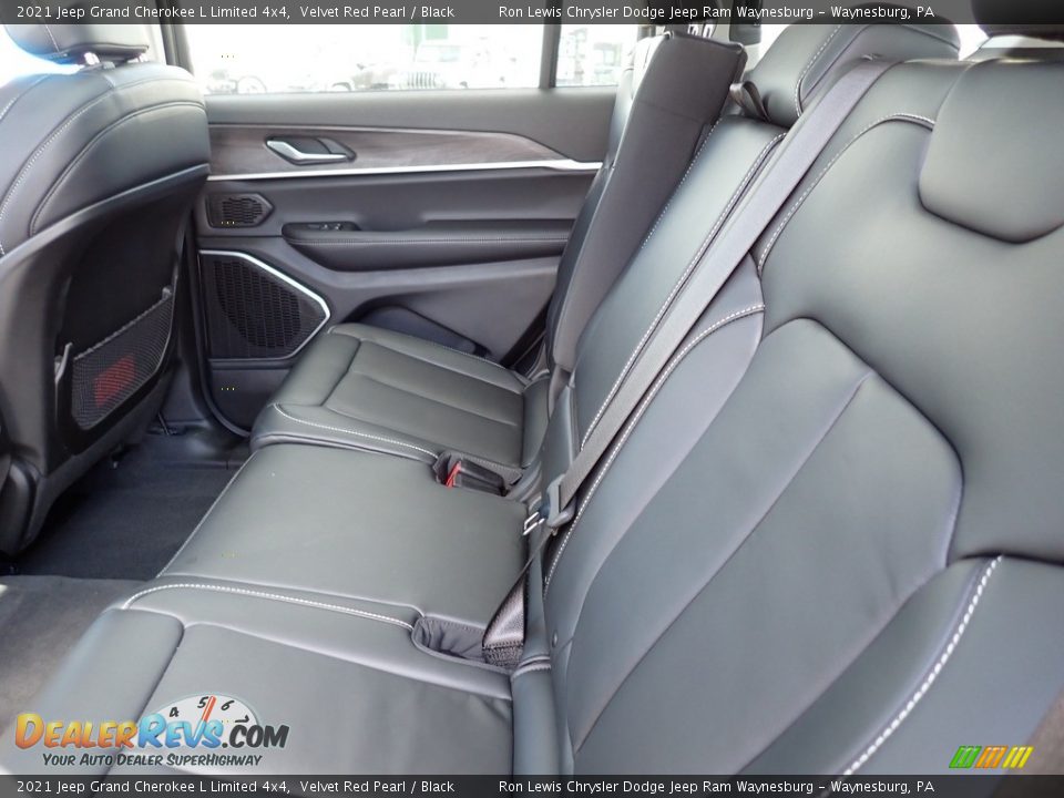2021 Jeep Grand Cherokee L Limited 4x4 Velvet Red Pearl / Black Photo #12
