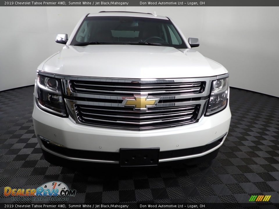 2019 Chevrolet Tahoe Premier 4WD Summit White / Jet Black/Mahogany Photo #14