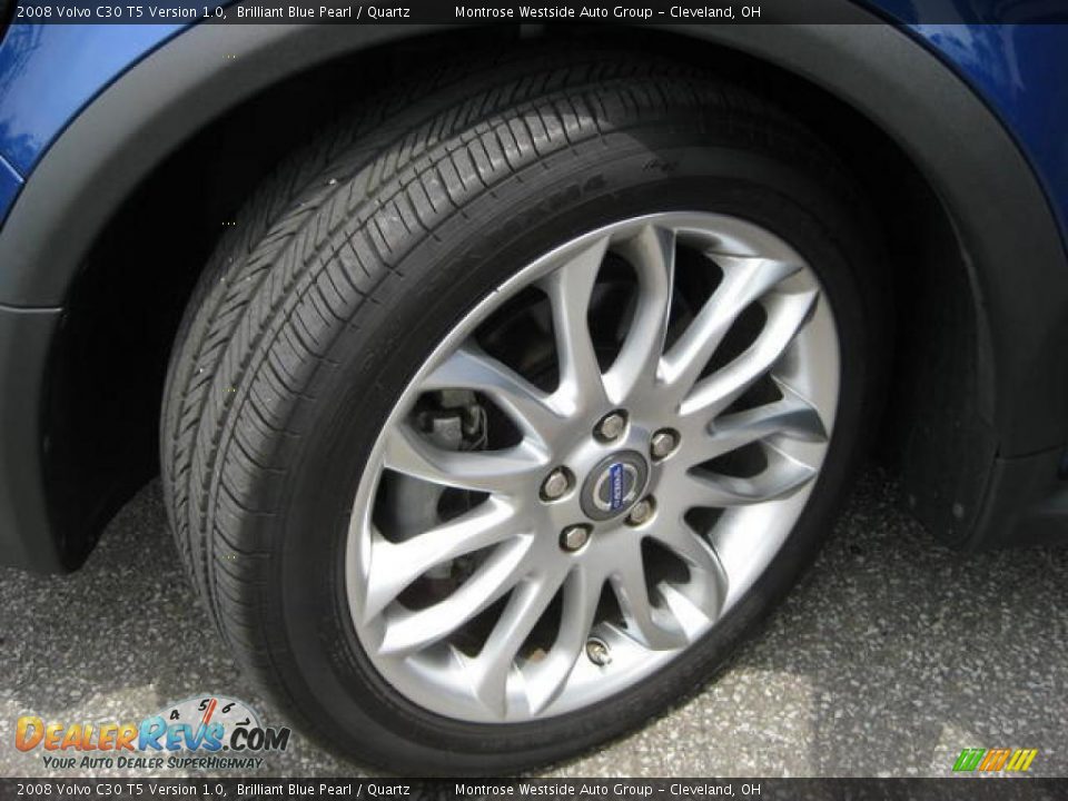 2008 Volvo C30 T5 Version 1.0 Brilliant Blue Pearl / Quartz Photo #23