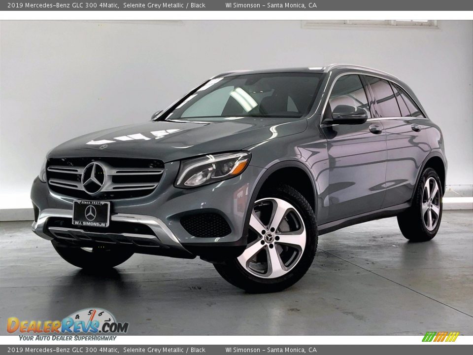 2019 Mercedes-Benz GLC 300 4Matic Selenite Grey Metallic / Black Photo #12