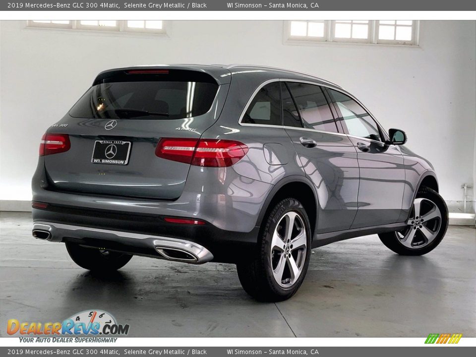 2019 Mercedes-Benz GLC 300 4Matic Selenite Grey Metallic / Black Photo #13