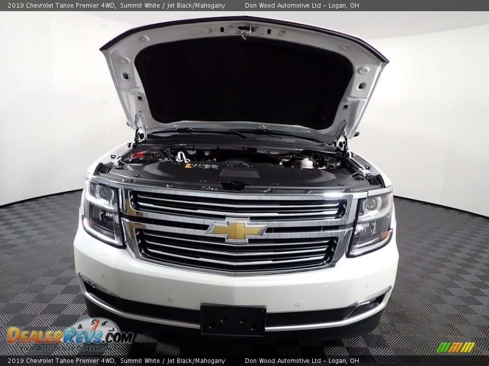 2019 Chevrolet Tahoe Premier 4WD Summit White / Jet Black/Mahogany Photo #16