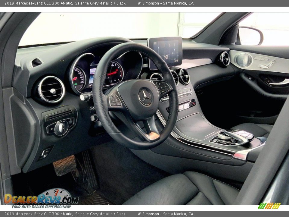 2019 Mercedes-Benz GLC 300 4Matic Selenite Grey Metallic / Black Photo #14