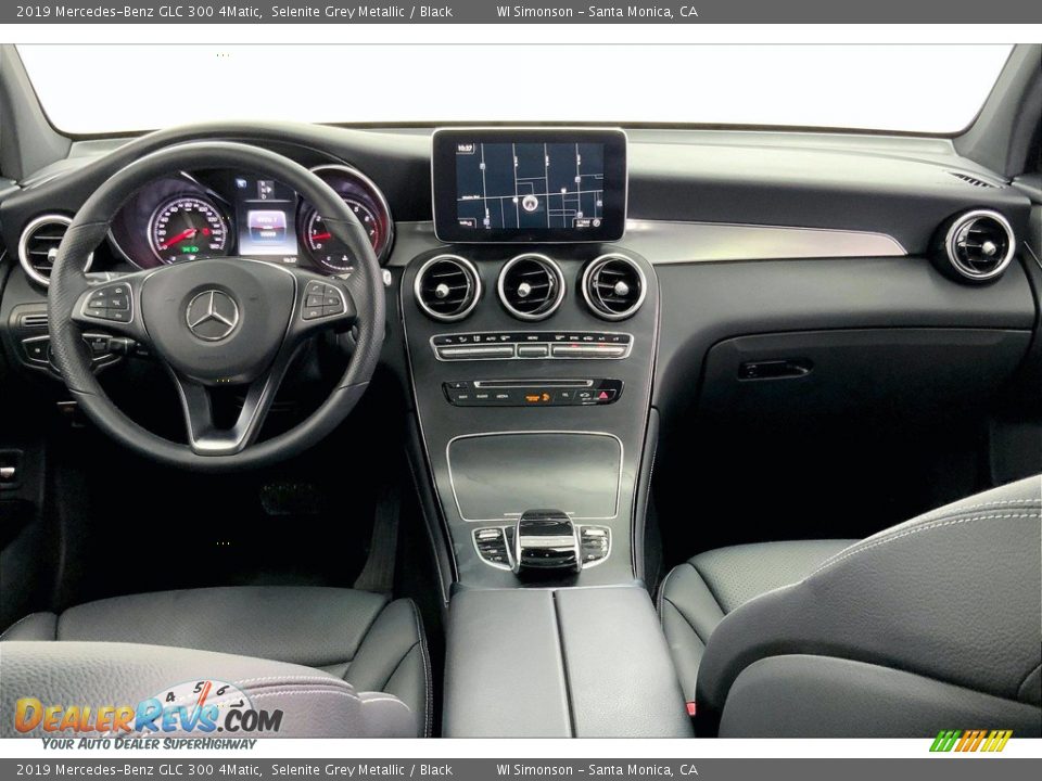2019 Mercedes-Benz GLC 300 4Matic Selenite Grey Metallic / Black Photo #15