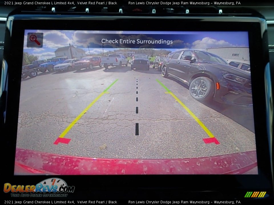 2021 Jeep Grand Cherokee L Limited 4x4 Velvet Red Pearl / Black Photo #19