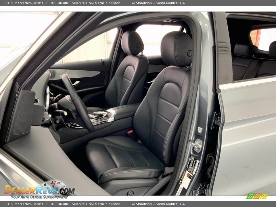 2019 Mercedes-Benz GLC 300 4Matic Selenite Grey Metallic / Black Photo #18