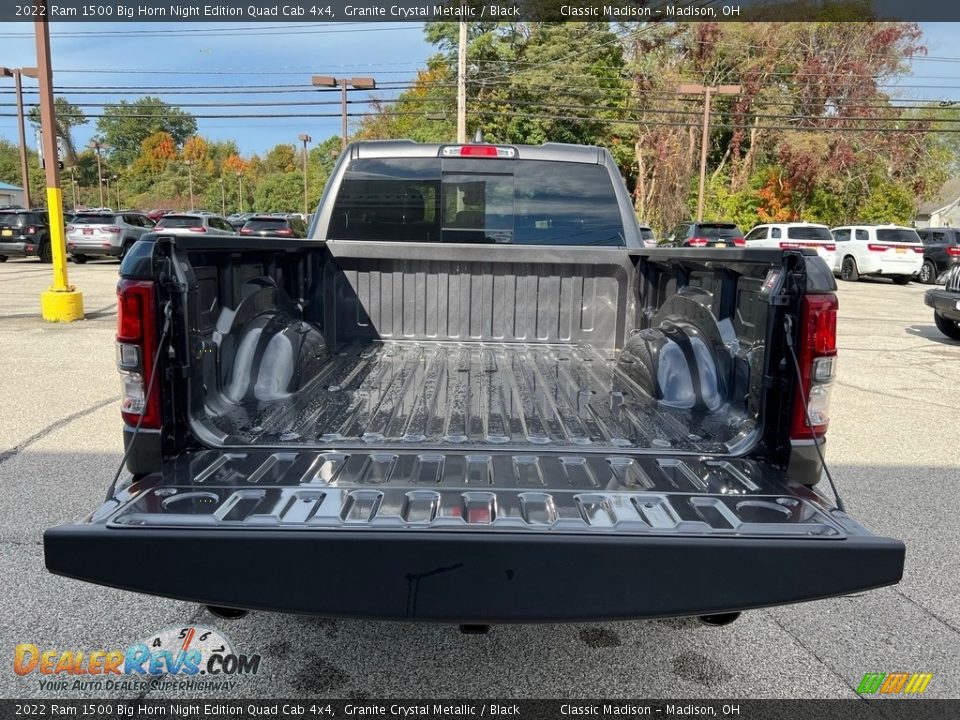 2022 Ram 1500 Big Horn Night Edition Quad Cab 4x4 Granite Crystal Metallic / Black Photo #11