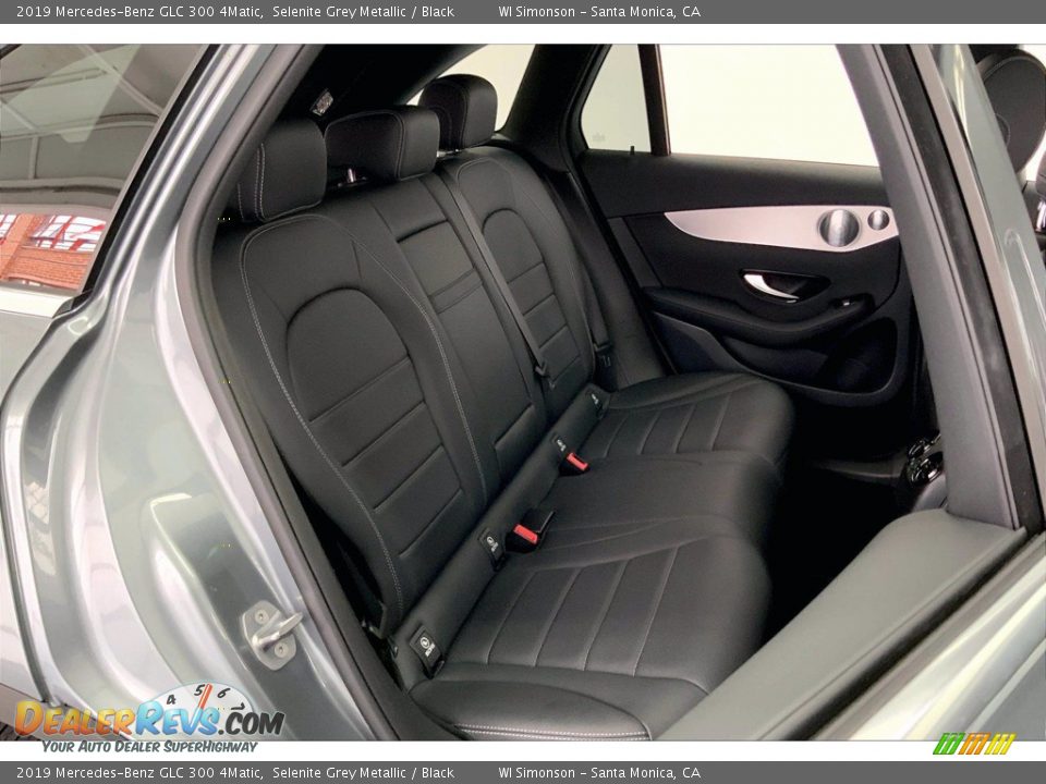 2019 Mercedes-Benz GLC 300 4Matic Selenite Grey Metallic / Black Photo #19