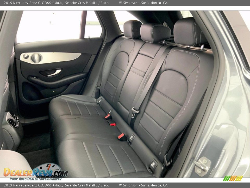 2019 Mercedes-Benz GLC 300 4Matic Selenite Grey Metallic / Black Photo #20