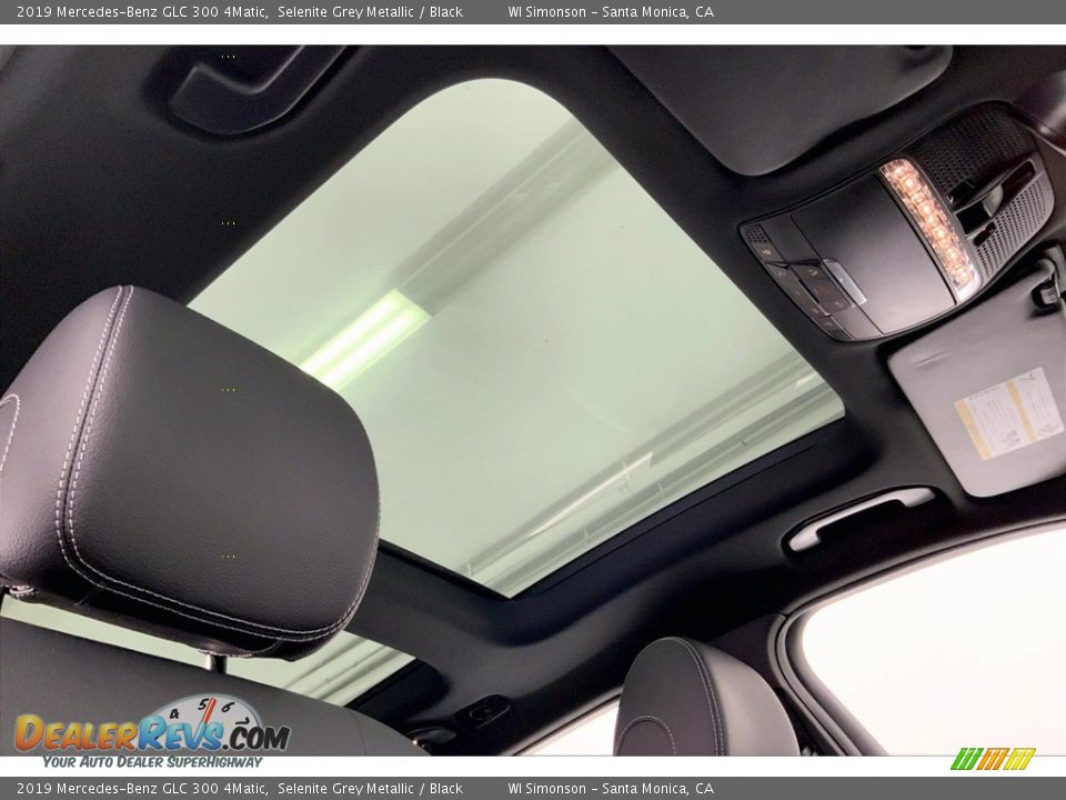 2019 Mercedes-Benz GLC 300 4Matic Selenite Grey Metallic / Black Photo #25