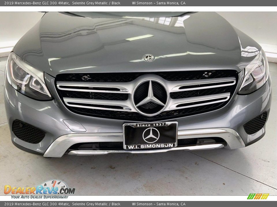 2019 Mercedes-Benz GLC 300 4Matic Selenite Grey Metallic / Black Photo #30