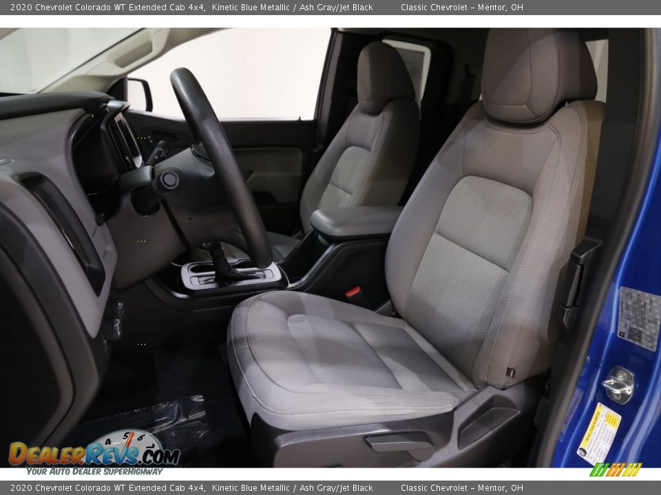 2020 Chevrolet Colorado WT Extended Cab 4x4 Kinetic Blue Metallic / Ash Gray/Jet Black Photo #5