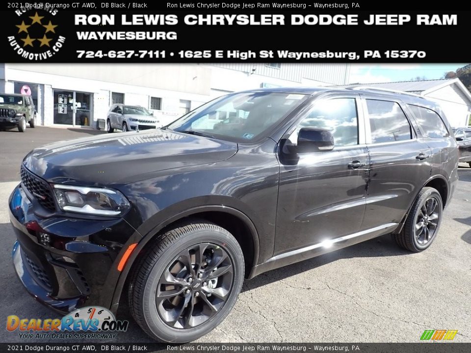 2021 Dodge Durango GT AWD DB Black / Black Photo #1