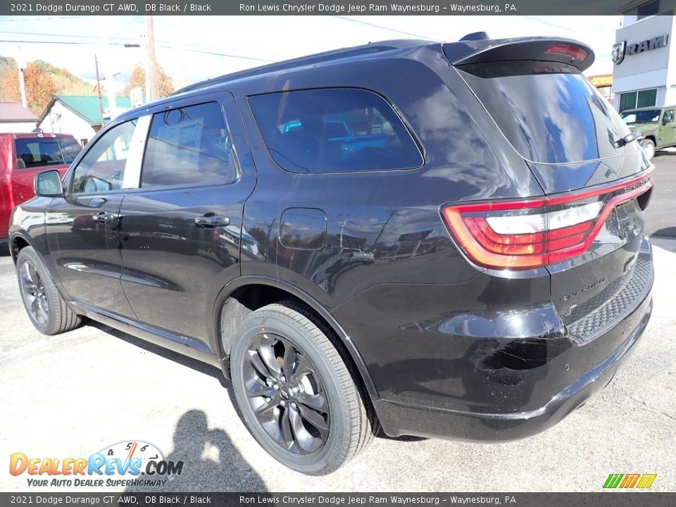 2021 Dodge Durango GT AWD DB Black / Black Photo #3