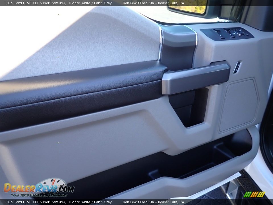 2019 Ford F150 XLT SuperCrew 4x4 Oxford White / Earth Gray Photo #13