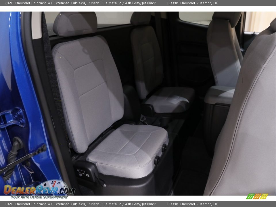 2020 Chevrolet Colorado WT Extended Cab 4x4 Kinetic Blue Metallic / Ash Gray/Jet Black Photo #15
