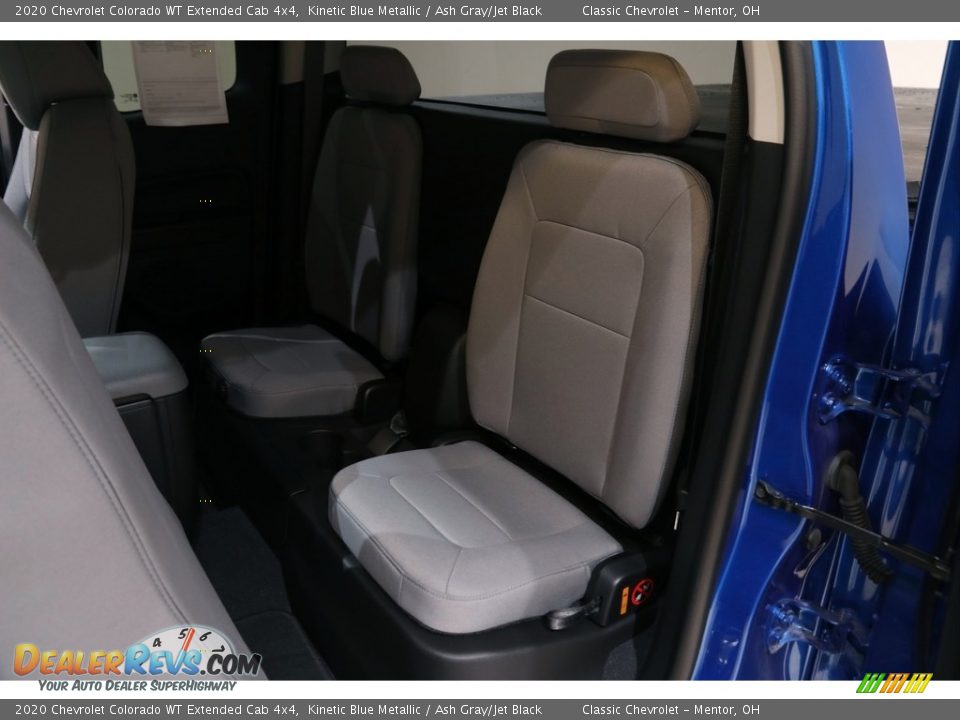 2020 Chevrolet Colorado WT Extended Cab 4x4 Kinetic Blue Metallic / Ash Gray/Jet Black Photo #16