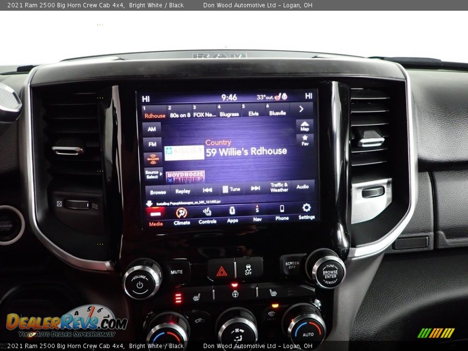 2021 Ram 2500 Big Horn Crew Cab 4x4 Bright White / Black Photo #5
