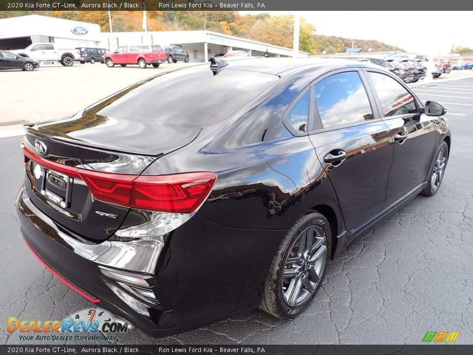 2020 Kia Forte GT-Line Aurora Black / Black Photo #2
