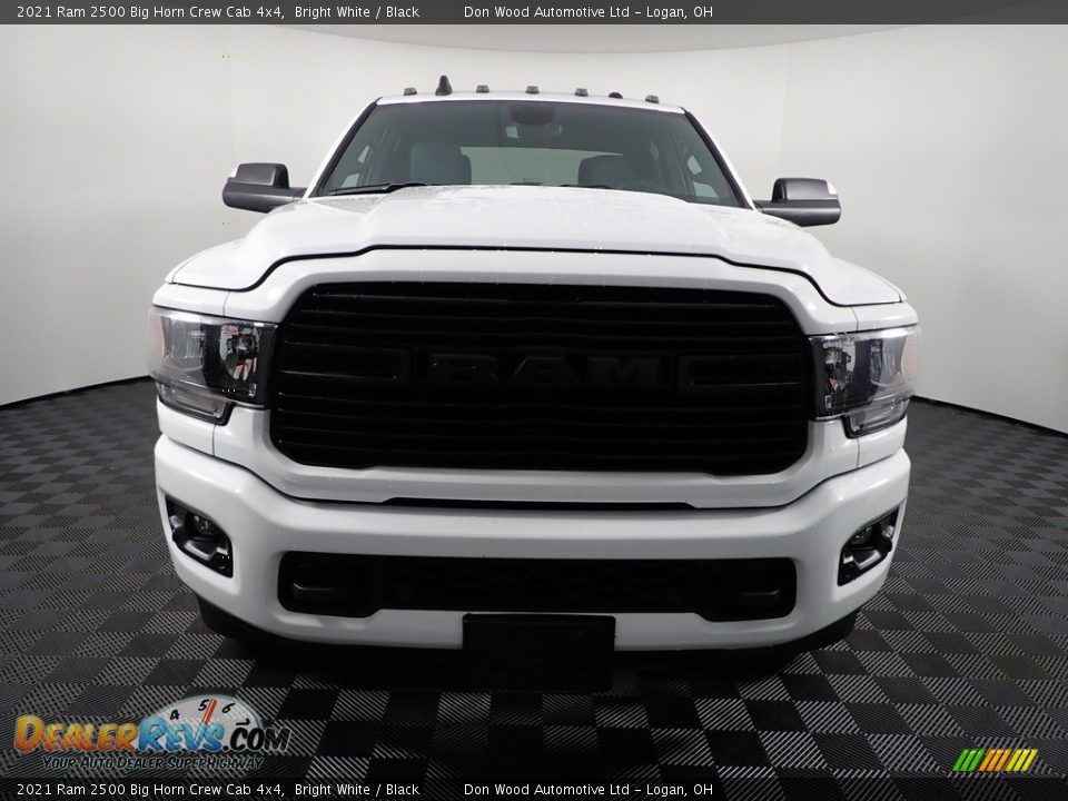 2021 Ram 2500 Big Horn Crew Cab 4x4 Bright White / Black Photo #9