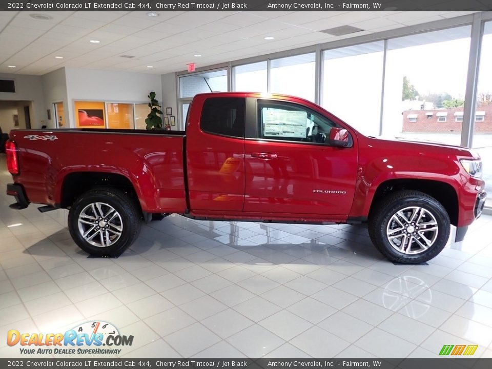 Cherry Red Tintcoat 2022 Chevrolet Colorado LT Extended Cab 4x4 Photo #6
