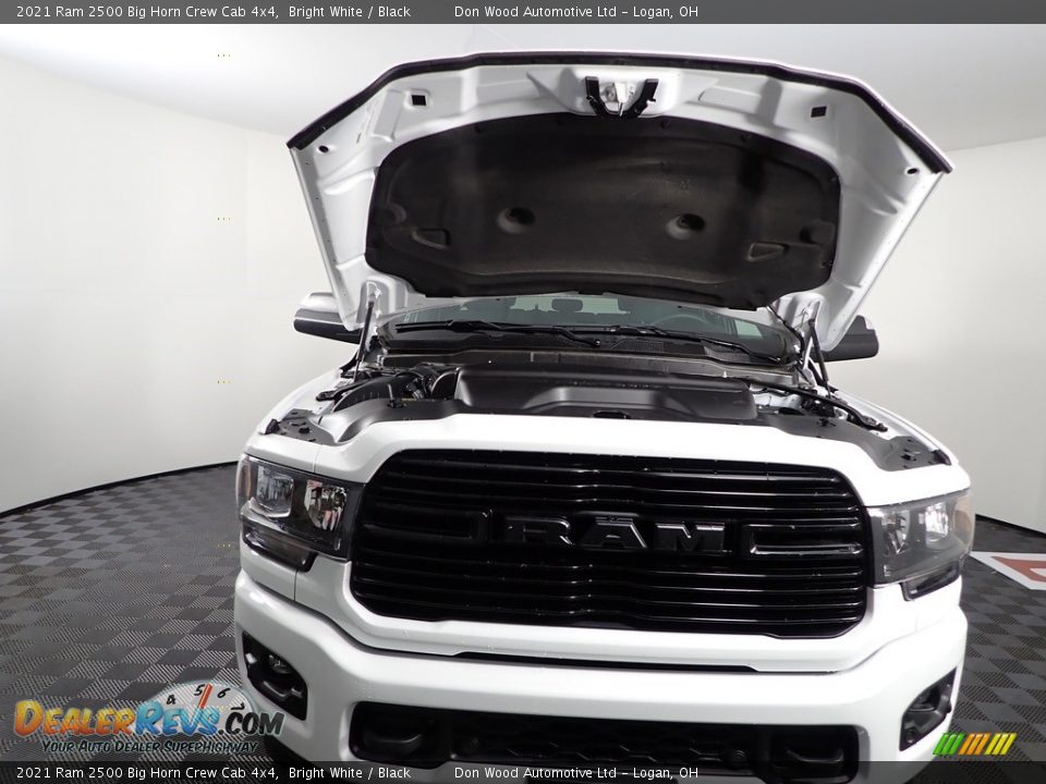 2021 Ram 2500 Big Horn Crew Cab 4x4 Bright White / Black Photo #10