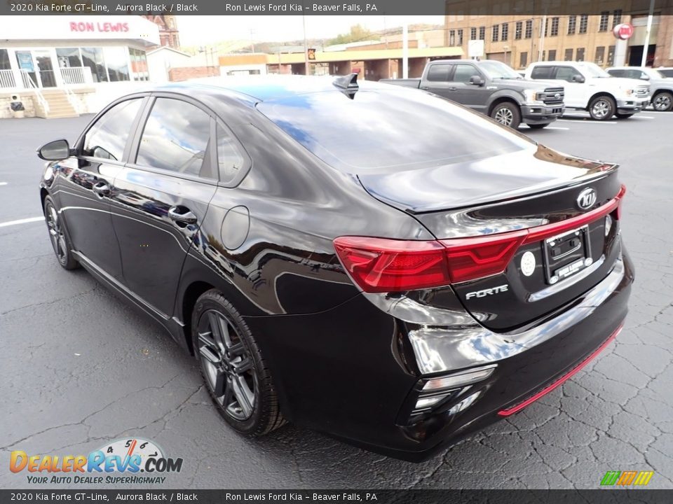 2020 Kia Forte GT-Line Aurora Black / Black Photo #5