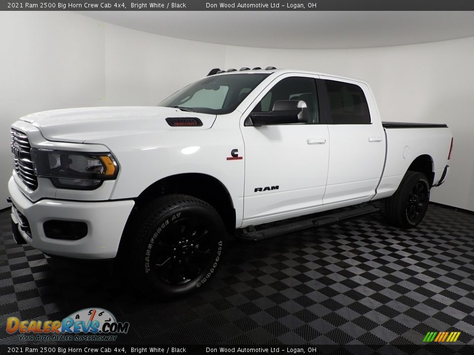 2021 Ram 2500 Big Horn Crew Cab 4x4 Bright White / Black Photo #12