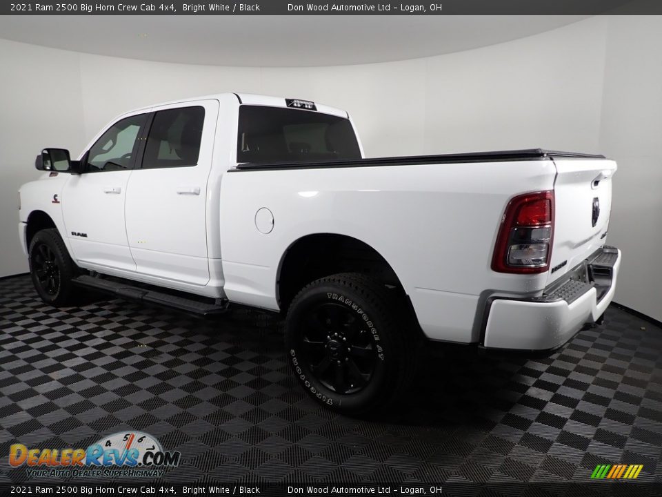 2021 Ram 2500 Big Horn Crew Cab 4x4 Bright White / Black Photo #14